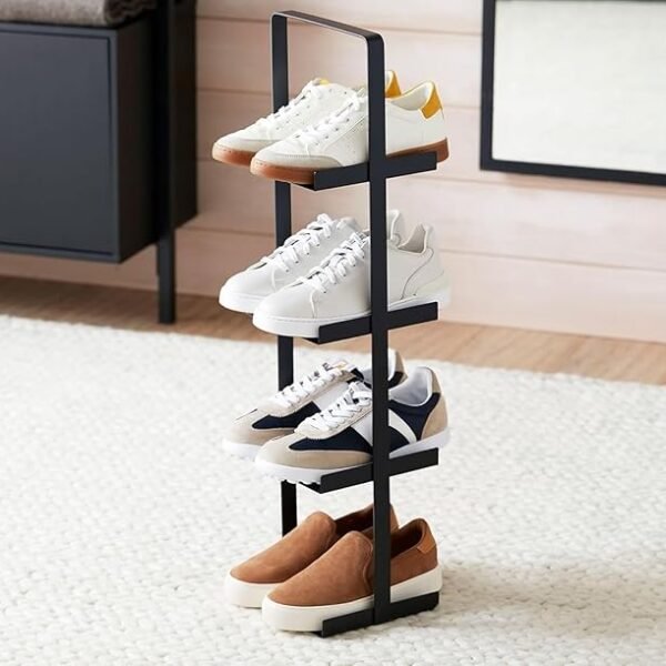 Entryway Standing Organizer with Metal Frame