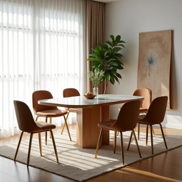 Premium Wooden Dining Table for Home & Dining Room