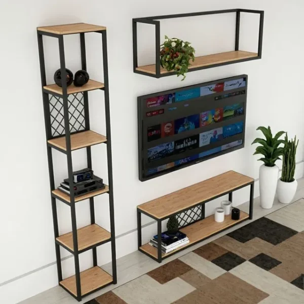 Modern Loft-Style Rack Cabinet