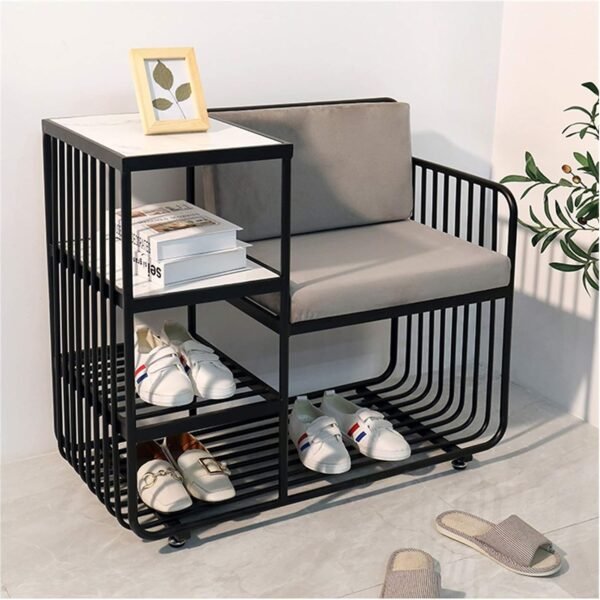 Stackable 3-Tier Heavy Duty Metal Shoe Rack / Organizer
